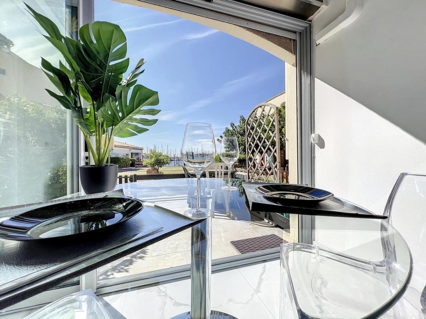 Studio Prestige Avec Terrasse, Ile Des Pecheurs, Vue Port アグド エクステリア 写真